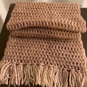 🍂 Light Brown Chunky Scarf